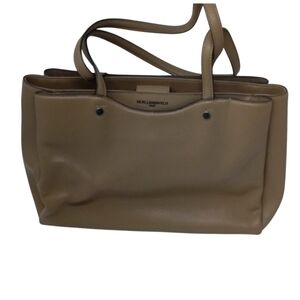 Karl lagerfeld Paris tote purse beige